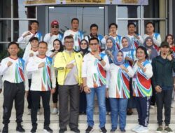 Secara Resmi Pj Bupati Melepas Langsung Para Atlet Dari Kabupaten Bengkulu Tengah
