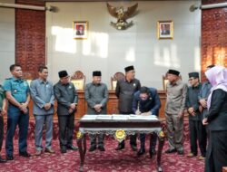 Gelar Paripurna DPRD Provinsi Bengkulu, Terkait Tiga Raperda