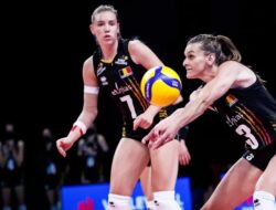 Saat Pembuka VNL Tahun 2024 Anggota Pemain Wanita Mengamuk di Laga