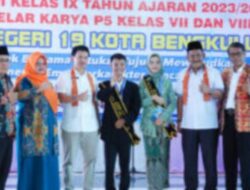 Pj Sekda Apresiasi Siswa SMPN 19 yang Sudah Mengharumkan Nama Kota Bengkulu