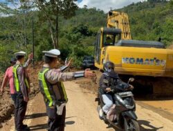 Pemprov Responsif Langsung Kirim Alat Berat ke Lokasi Longsor di Jalur Lintas Lebong