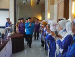 Pesan Gubernur Rohidin: Jaga Kekompakan Saat Lepas 46 Calon Jamaah Haji PT BSS