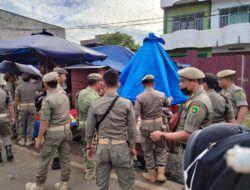 Tindak Tegas Pedagang Kaki Lima Pasar Panorama Bengkulu Kembali Ditertibkan