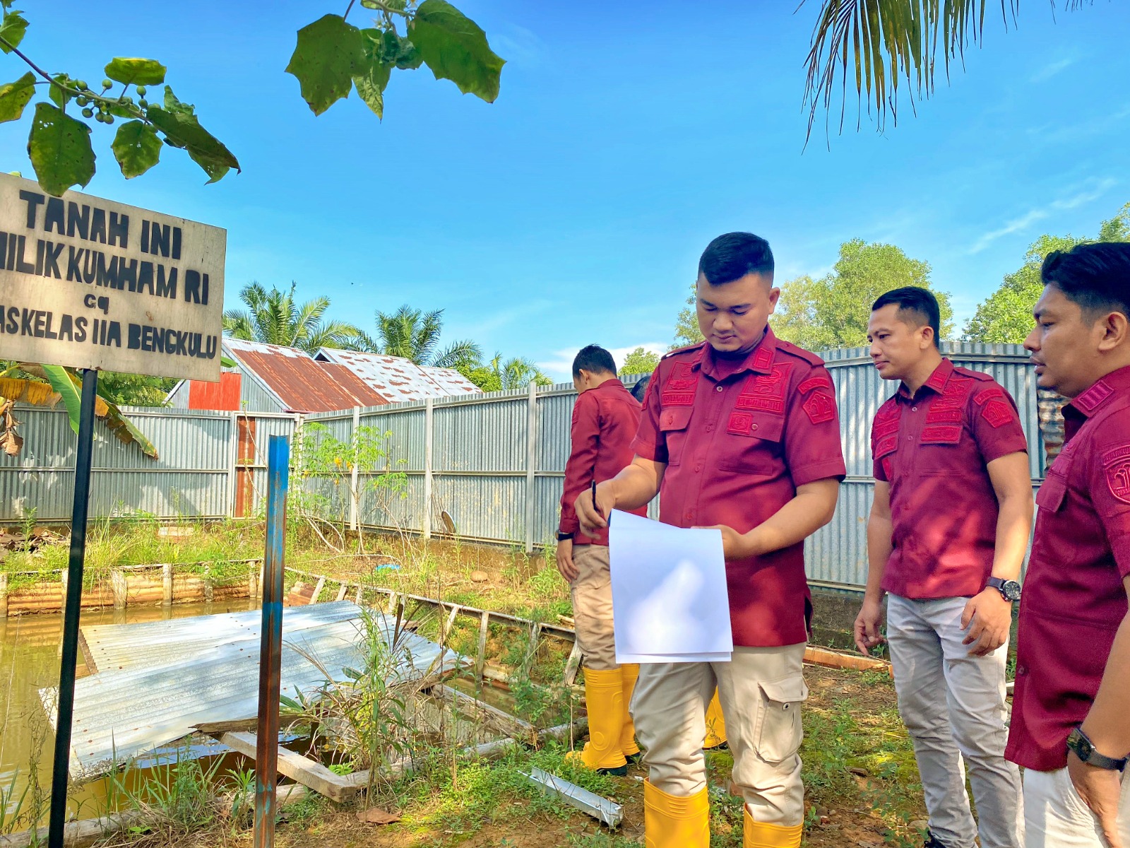 Ilustrasi Foto Aset Lahan