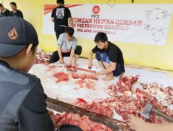 Hari Raya Kurban PKS Bengkulu Salurkan Daging  Kepada Masyarakat