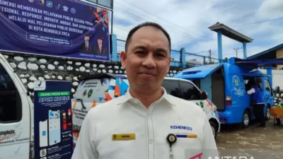 Kepala Kantor Pelayanan Pajak (KPP) Pratama Dua Bengkulu Indera Gunawan. ANTARA/Anggi Mayasari.
