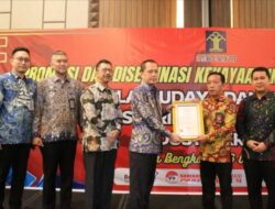 Resmi Workshop Promosikan dan Penyebaran Kekayaan Intelektual Dibuka Oleh Sekda Bengkulu Selatan
