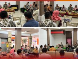 Rapat Koordinasi Penertiban PKL oleh Wakapolresta Bengkulu
