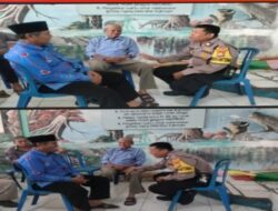 Kunjungi Ketua RT 02 Sawah Lebar Kapolsek Ratu Agung  Giatkan Kebersihan