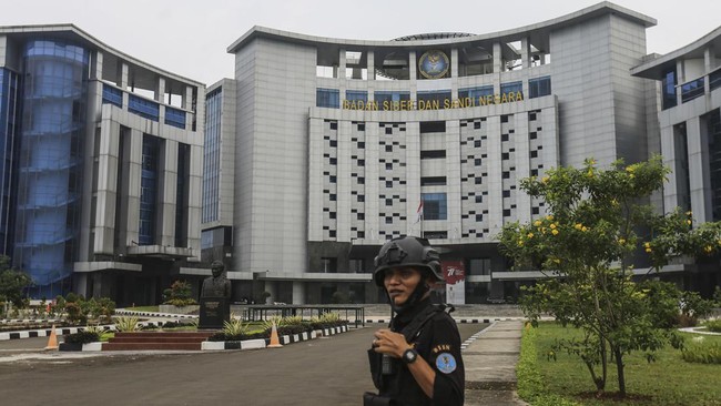 Kantor BSSN, Sawangan, Depok, 2022. Lembaga ini mengungkap analisis sementara peretasan Pusat Data Nasional Sementara (PDNS) 2