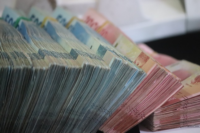 Ilustrasi rupiah, uang rupiah.