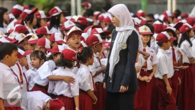 Foto lustrasi siswa sd