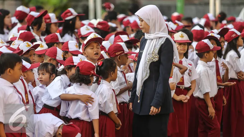 Foto lustrasi siswa sd