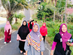 ASN KUA Muara Bangkahulu Tingkatkan Kesehatan dan Kebersamaan dengan Jalan Santai