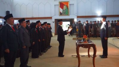 Sebanyak 80 pejabat eselon III dan IV di jajaran Pemerintah Provinsi (Pemprov) Bengkulu resmi dilantik oleh Sekda Provinsi Bengkulu, Isnan Fajri, di Gedung Serba Guna (GSG) Provinsi Bengkulu