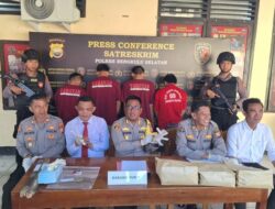 Tersinggung Tak Dipinjami Motor 8 Pelaku Diringkus Polisi Tewaskan 2 Warga Gelumbang Kabupaten Seluma
