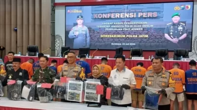 Keroyok Polisi PSHT Jember Dibekukan 13 Pelaku Diantaranya Dibekuk