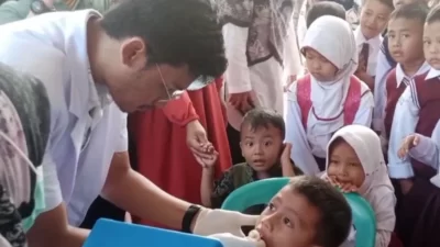 Pelaksanaan PIN polio di Kota Bengkulu