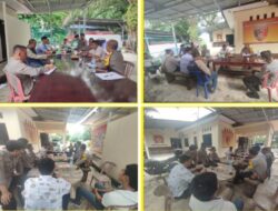 Kapolsek Bengkulu Lakukan Anev Mingguan Analisa dan Evaluasi Terkait Pelaksanaan Tugas Unit Reskrim