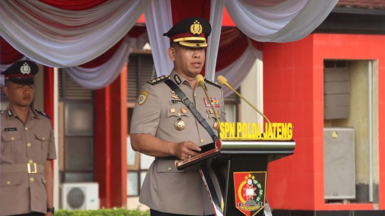 Karo SDM Polda Bengkulu membukaan pendidikan bintara polri gelombang 2