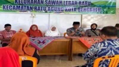 Bhabinkamtibmas Kelurahan Sawah Lebar Polsek Ratu Agung Polresta Bengkulu Polda Bengkulu silaturahmi bersama warga binaan