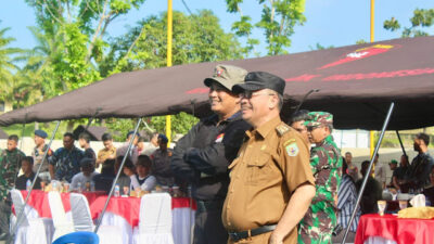 Asisten II Pemerintah Provinsi Bengkulu Raden Ahmad Denni menghadiri lomba Kejuaraan Tembak