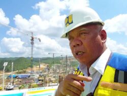 Menteri PUPR Basuki Meninjau Perkembangan Pembangunan di IKN Jelang HUT RI Ke-79