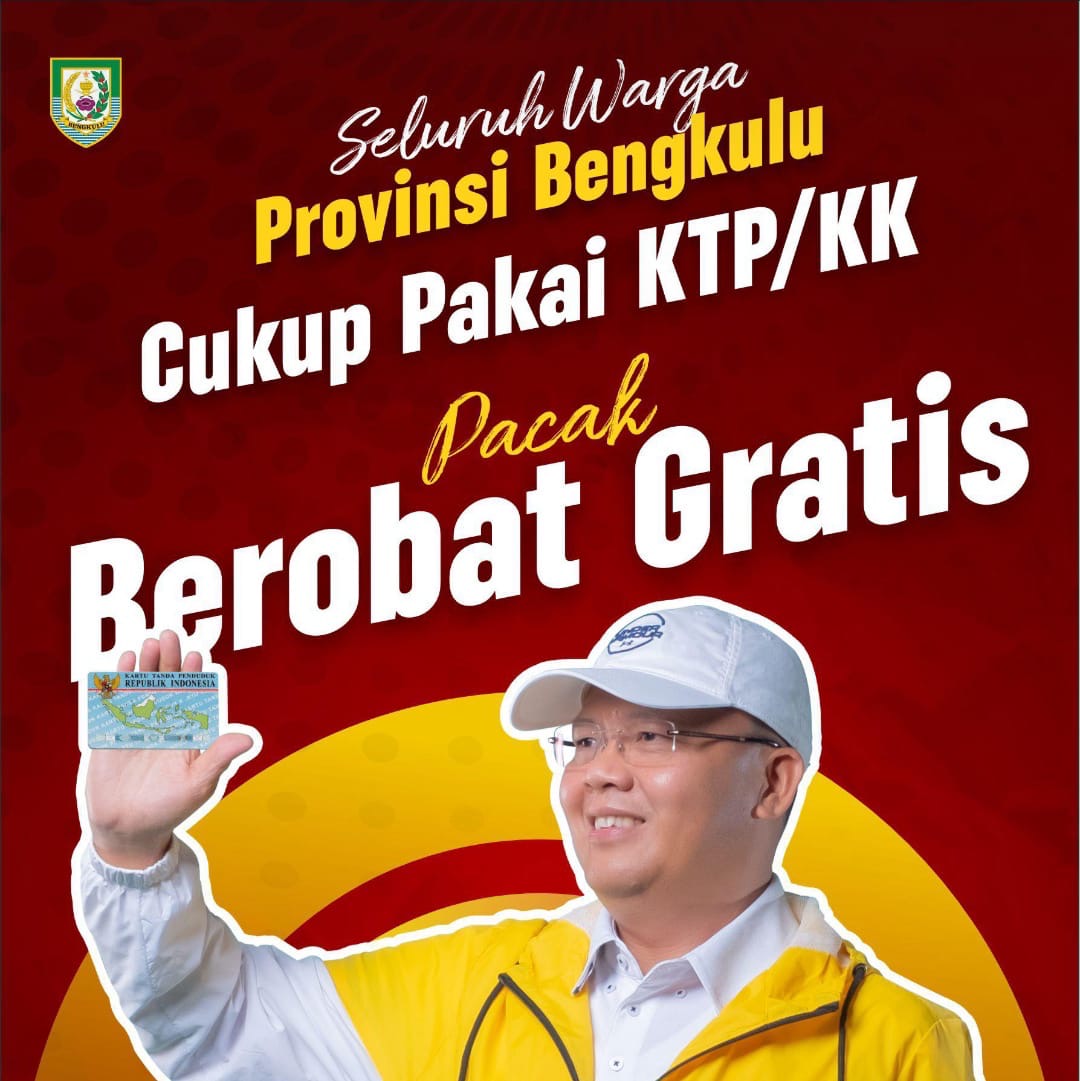 Gubernur Bengkulu Rohidin Mersyah mensosialisasikan program kesehatan gratis bagi masyarakat