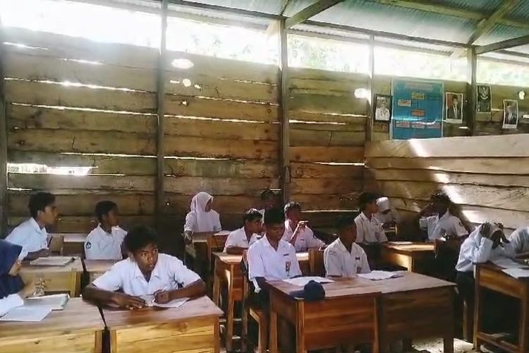 Kondisi SMP Negeri 2 Maligano, Kabupaten Muna, Sulawesi Tenggara