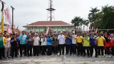 Sekda Provinsi Bengkulu Gelar Turnamen Voli Antar OPD dan Instansi Vertikal Sambut HUT ke-79 RI