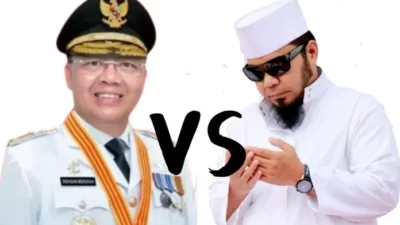 Foto Rohidin Mersyah dan Helmi Hasan