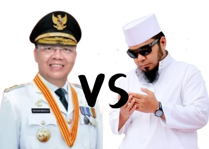 Foto Rohidin Mersyah dan Helmi Hasan