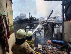 Si Jago Merah Lahap Pemukiman Manggarai Dua Orang Diantaranya Luka-Luka