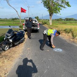 Kecelakaan maut di wilayah Dukuh Menoro, Desa Jembungan, Kecamatan Banyudono, Kabupaten Boyolali