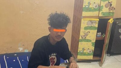 Foto Polisi menangkap tersangka penyebar video syur mirip anak musisi