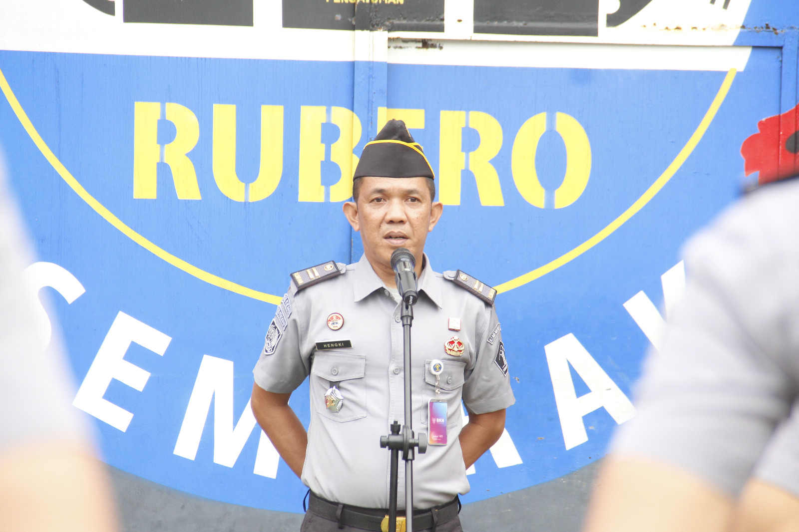 Kepala Sub Seksi Pengelolaan Rutan Kelas IIB Bengkulu, Hengki Alowan