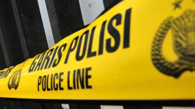 Ilustrasi garis polisi