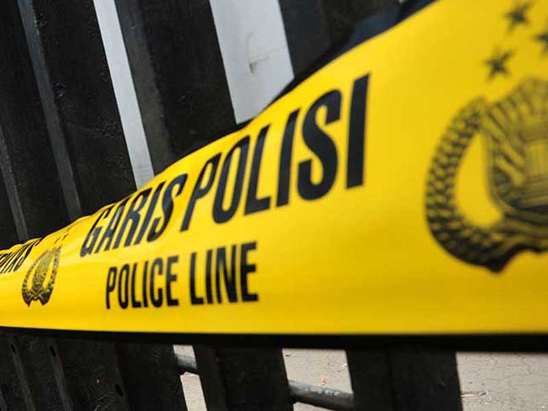 Ilustrasi garis polisi