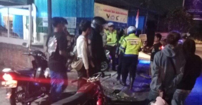 Kecelakaan di Jalan Denpasar-Gilimanuk, tepatnya di sebelah barat Jembatan Romojo, Kecamatan Negara, Jembrana, Kamis (19/9/2024).