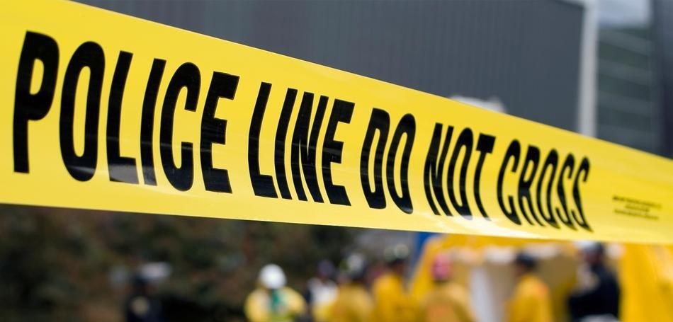 Ilustrasi garis polisi