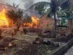 Sengketa Tanah Adat di Flores Timur Berakhir Tragis, 49 Rumah Terbakar Habis Dilalap Api
