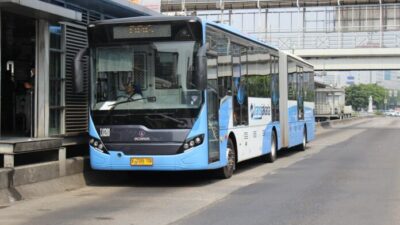 Ilustrasi Bus Transjakarta