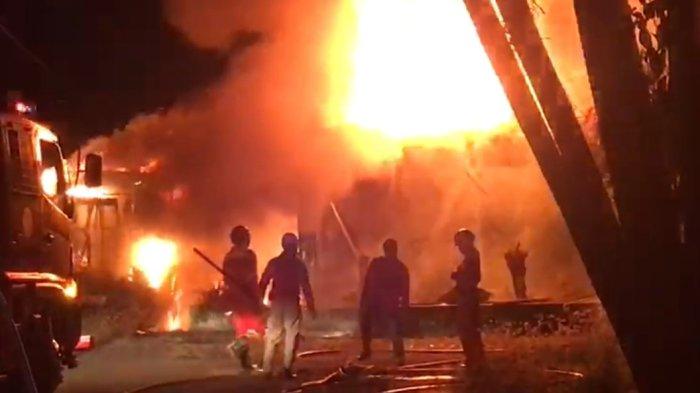 Panti Sosial Bina Remaja Harapan Kota Bengkulu Terbakar