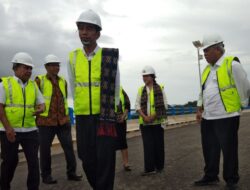 Jokowi meresmikan tujuh Pos Lintas Batas Negara (PLBN) yang terletak dari NTT hingga Papua, dengan total biaya mencapai Rp1,3 triliun.