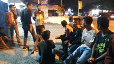 ilustrasi pengankapan geng motor bengkulu