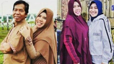 Kiwil terlihat mendampingi pernikahan putri sambungnya, Venti Figianti, dalam momen yang penuh haru dan emosional.