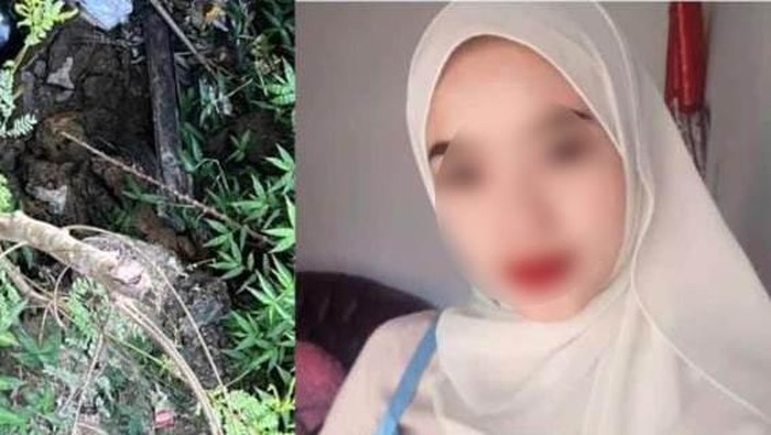 Neng Laras ditemukan meninggal di jurang Sukabumi
