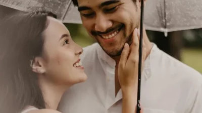 pasangan selebritis aggika blasteran dari negara swiss (foto liputan6.com)