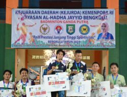 Badminton Bengkulu Junjung Sportivitas KEJURDA Tahun 2024