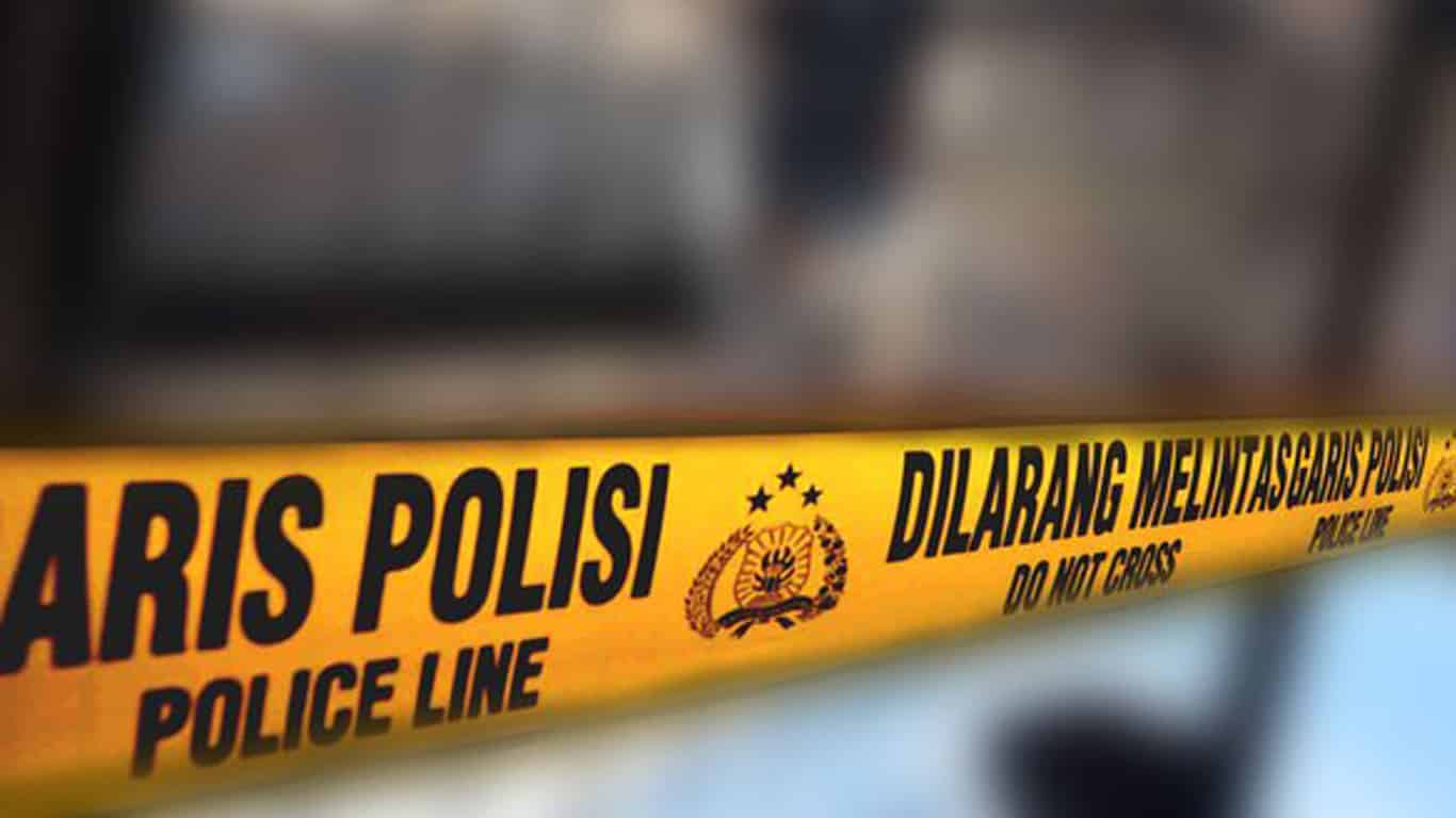 Ilustrasi garis polisi